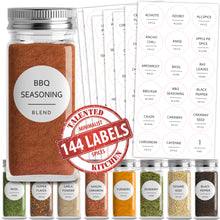 Load image into Gallery viewer, Minimalist Round Spice Labels, 144 Labels