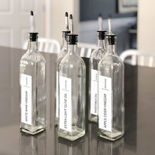 Load image into Gallery viewer, Minimalist Oils, Vinegars &amp; Condiments, 132 Labels