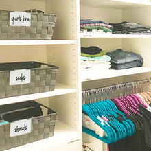 Load image into Gallery viewer, Script Closet, Shoes &amp; Sports Label Set, 224 Black Labels