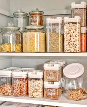 Load image into Gallery viewer, 158 Supplementary Pantry &amp; Fridge Label Set, Script White Labels