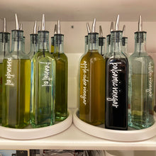 Load image into Gallery viewer, 132 Oils, Vinegars &amp; Condiments, White Script Labels