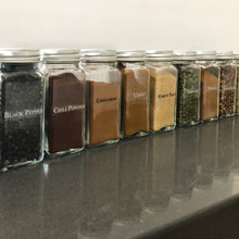 Load image into Gallery viewer, Spice Label Combo Set, 226 Black &amp; White Labels