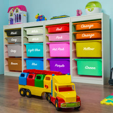 Load image into Gallery viewer, Playroom Label Set, 120 White Labels